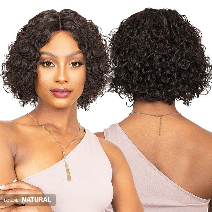 Janet Collection Natural Deep Part Wig 100% Natural Virgin Remy Human Hair Lace Front Wig - JALIA