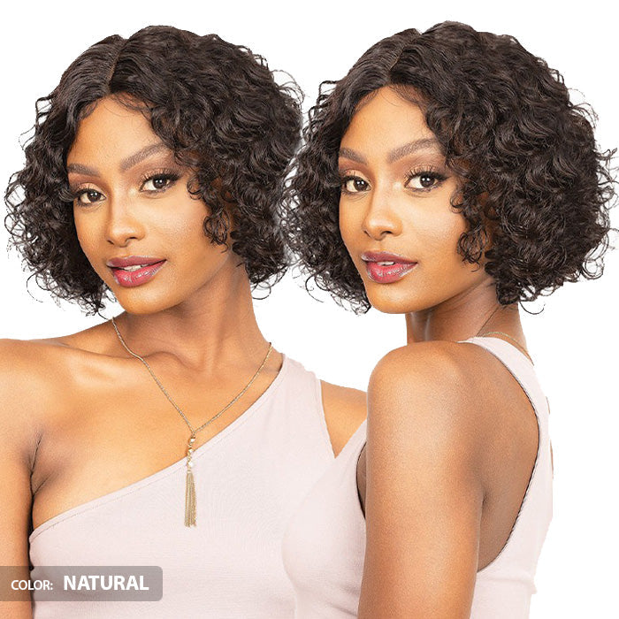 Janet Collection Natural Deep Part Wig 100% Natural Virgin Remy Human Hair Lace Front Wig - JALIA