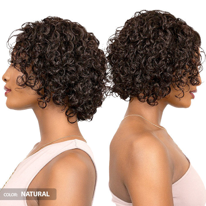 Janet Collection Natural Deep Part Wig 100% Natural Virgin Remy Human Hair Lace Front Wig - JALIA