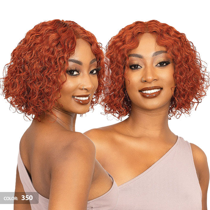 Janet Collection Natural Deep Part Wig 100% Natural Virgin Remy Human Hair Lace Front Wig - JALIA