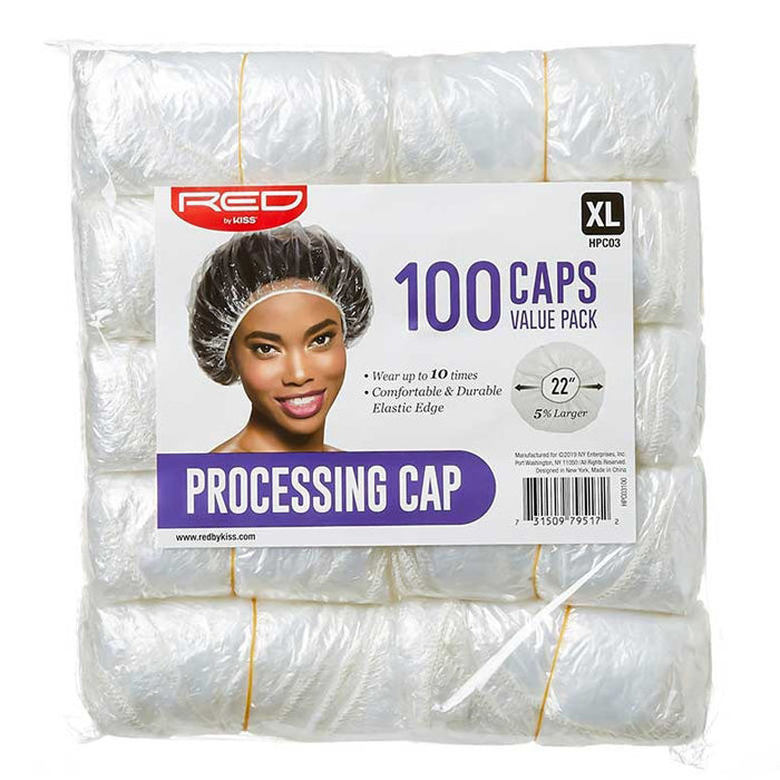 RED by Kiss Processing Cap XL 100pcs Value Pack (HPC03)