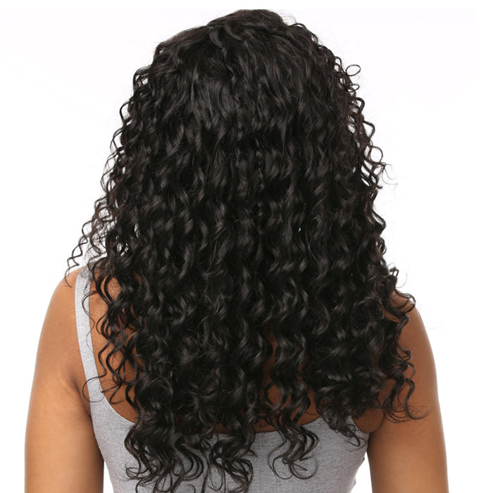 Laflare 100% Unprocessed Brazilian Virgin Remy Human Hair Weave - NATURAL LOOSE DEEP 12-22"