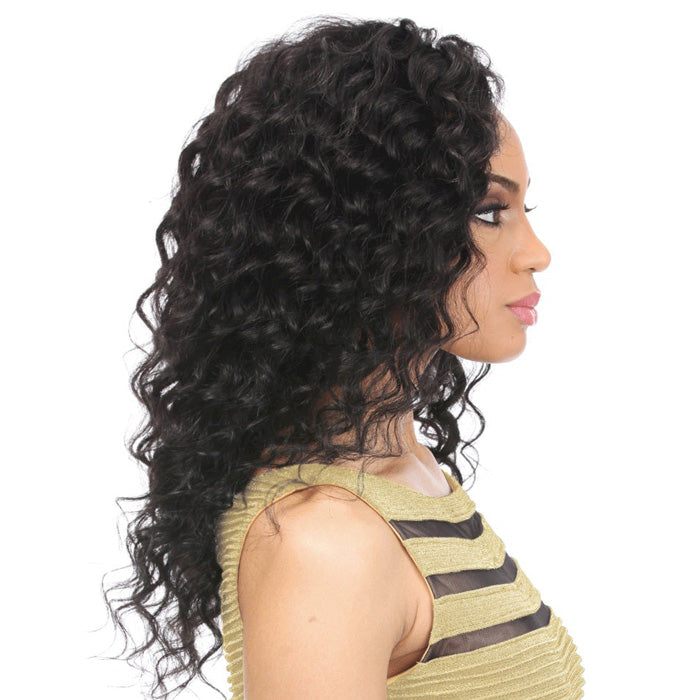 Sensationnel Empire 100% Human Hair Multi Length + Free Closure 4 PCS Weave - LOOSE DEEP 10-18"