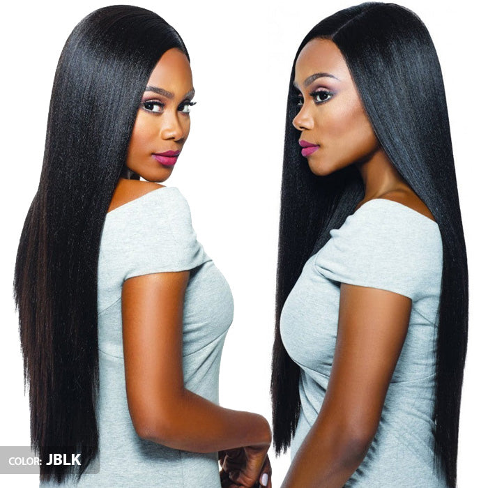Outre Purple Pack Brazilian Boutique 100% Human Hair Blend VIRGIN SLEEK PRESSED (1 Pack Solution) 18/20/22
