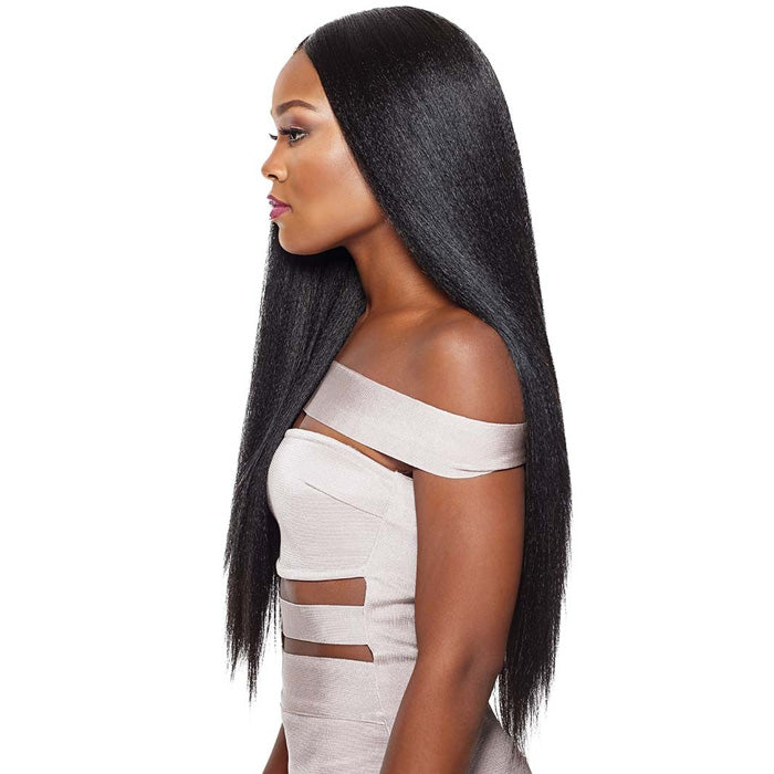 Outre Purple Pack Brazilian Boutique 100% Human Hair Blend - VIRGIN VOLUME PRESSED (1 Pack Solution) 18/20/22" + 4" Closure