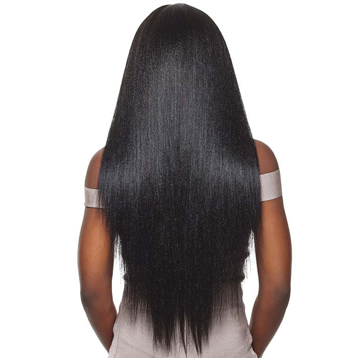 Outre Purple Pack Brazilian Boutique 100% Human Hair Blend - VIRGIN VOLUME PRESSED (1 Pack Solution) 18/20/22" + 4" Closure