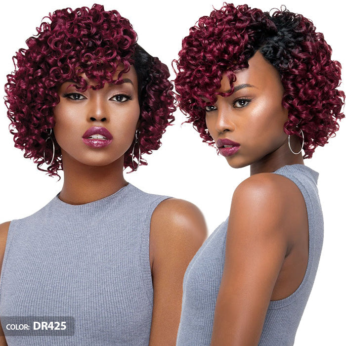 Outre Premium Purple Pack 100% Human Hair Blend Salon Set Curls Weave - ROD SET 3PCS