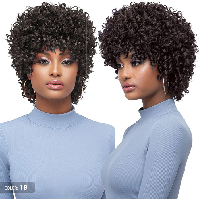 Outre Premium Purple Pack 100% Human Hair Premium Blend Salon Set Curls STRAW SET 3PCS