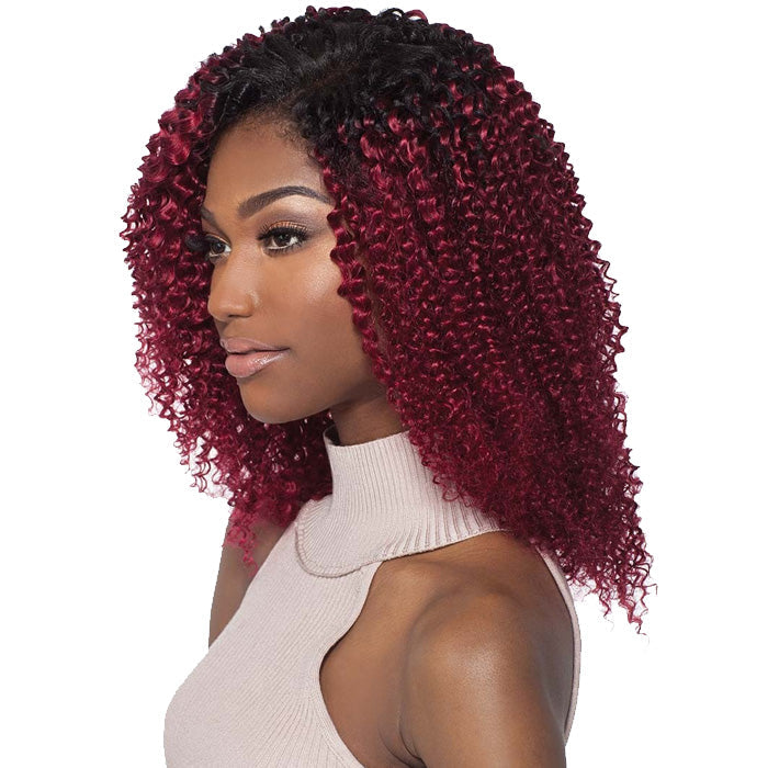 Outre Premium Purple Pack 100% Human Hair Weave - WATER WAVE 10"/12"
