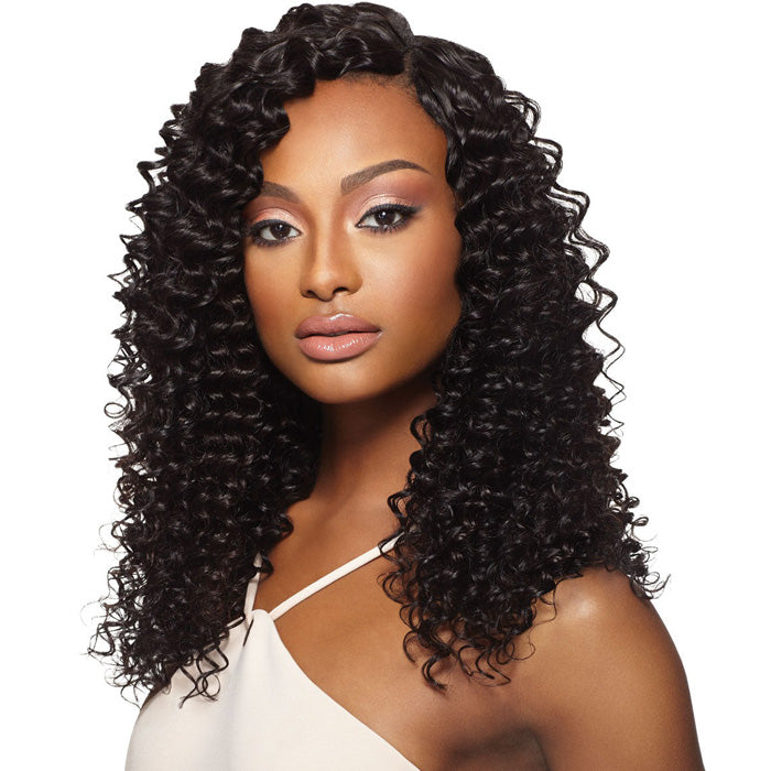 Outre Simply 100% Non-Processed Human Hair Weave - BRAZILIAN PINEAPPLE WAVE 20"