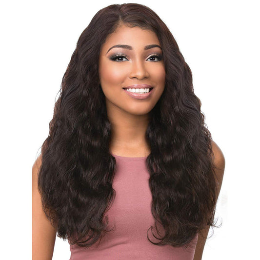 Sensationnel Bare & Natural 100% Virgin Remi Human Hair Weave 13x4.5" Lace Front Closure Bundle - BODY WAVE 10-22"