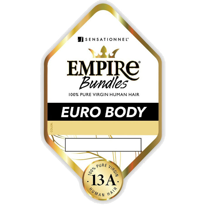 Sensationnel Empire Bundles 13A 100% Pure Virgin Human Hair Weaves - EURO BODY - Multi