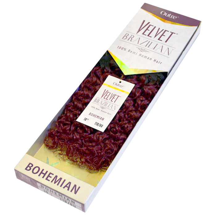 Outre Velvet Brazilian 100% Remi Human Hair Weave - BOHEMIAN 12/14"