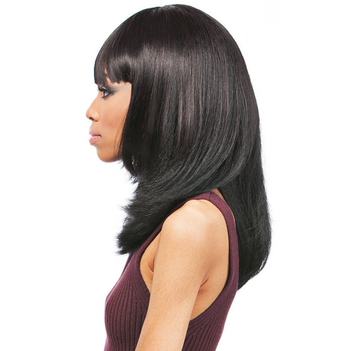 Outre Velvet Brazilian 100% Remi Human Hair Weave - NATURAL YAKI 10-18"