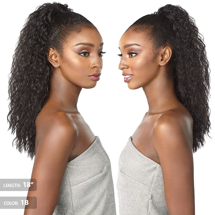 Sensationnel Instant Pony Drawstring Ponytail - FRENCH WAVE (18-24 Inch)
