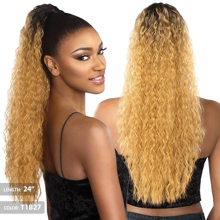 Sensationnel Instant Pony Drawstring Ponytail - FRENCH WAVE (18-24 Inch)