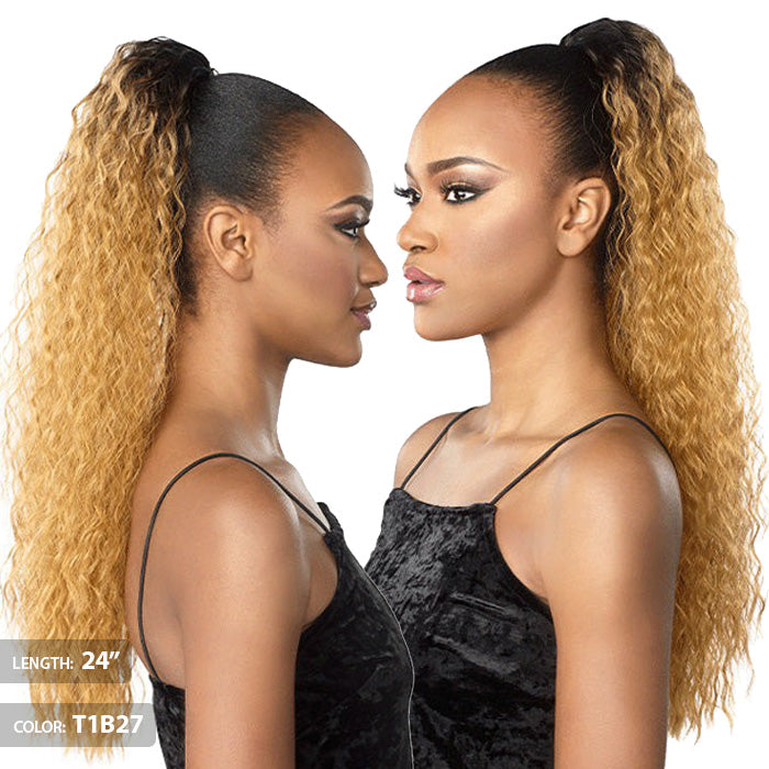 Sensationnel Instant Pony Drawstring Ponytail - FRENCH WAVE (18-24 Inch)