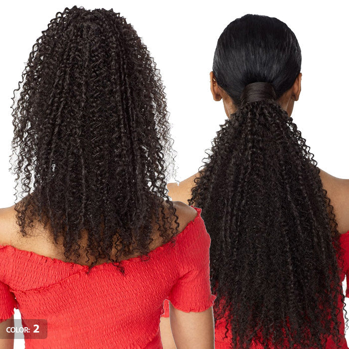 Sensationnel Instant Pony Wrap - KINKY CURLY 18"