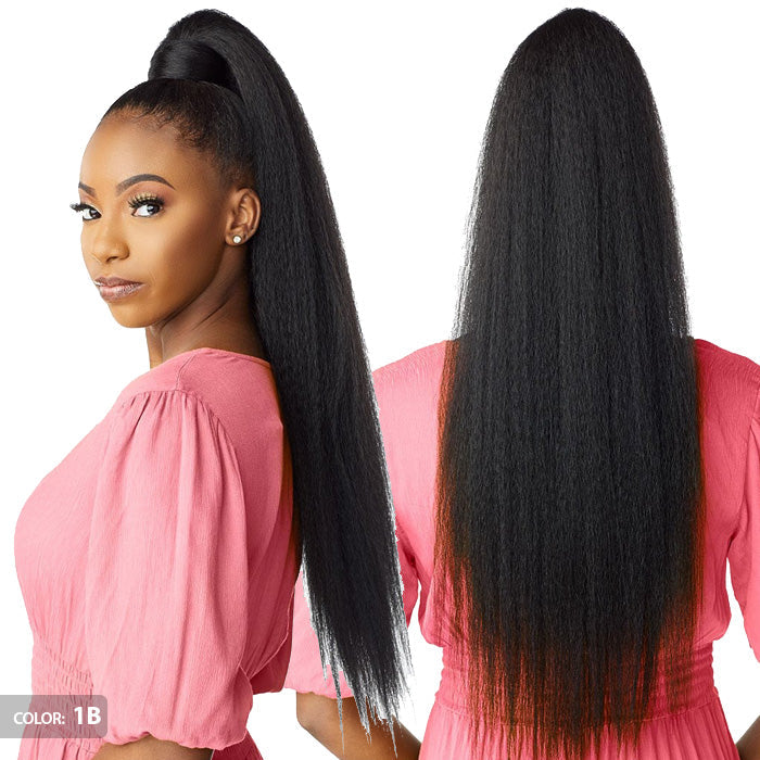 Sensationnel Instant Pony Wrap - KINKY STRAIGHT 30"