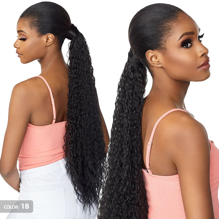 Sensationnel Instant Pony Wrap - FRENCH WAVE 30"