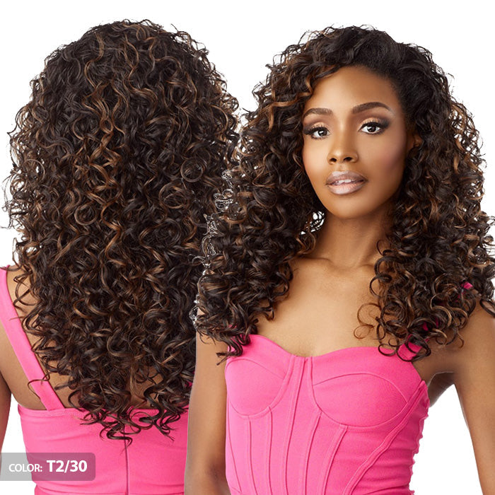 Sensationnel Instant Weave Half Wig Updo Drawstring Cap - IWD 17