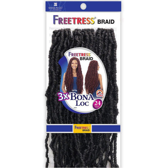 Freetress Pre-Looped Crochet Braid - 3X BONA LOC 24"