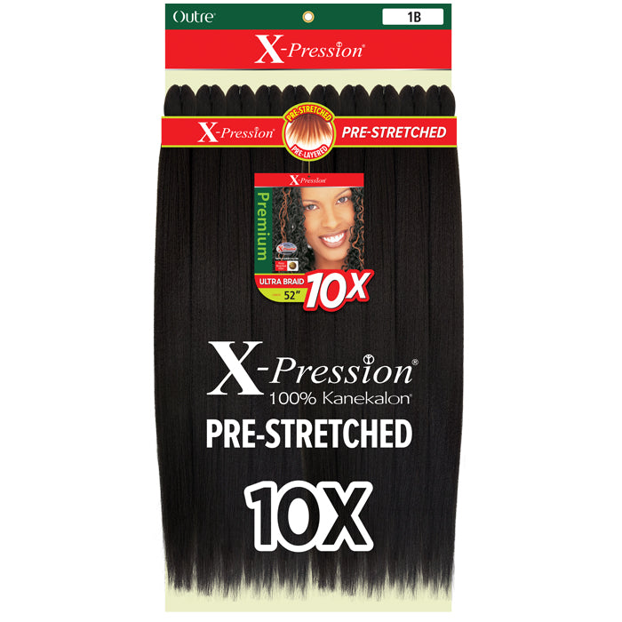 Outre X-Pression Premium Braid - PRE-STRETCHED BRAID 52" 10X