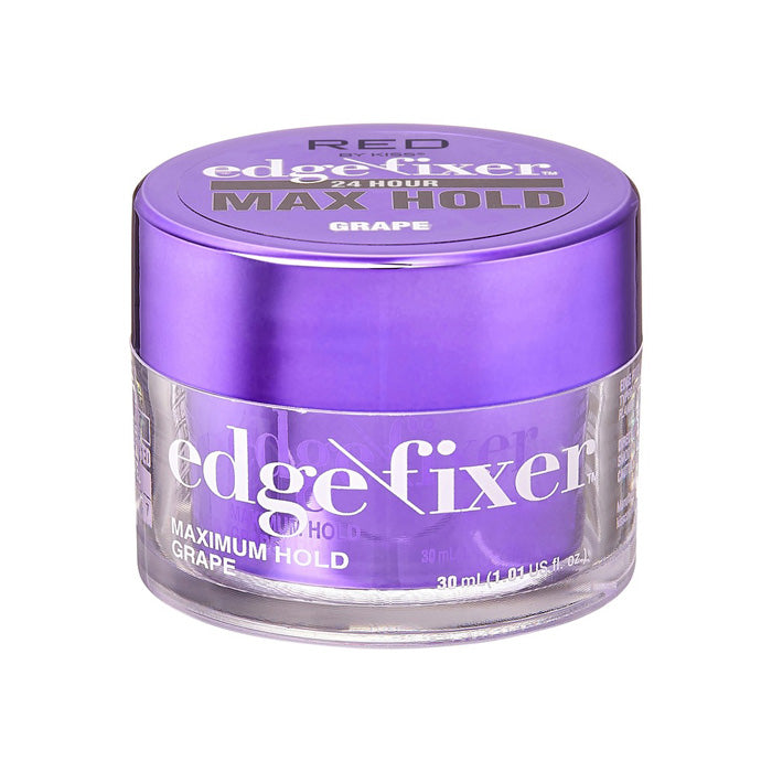 Red By Kiss Edge Fixer 24 Edge Control Max Hold Non-Flaxing Wax Gel - 1.01 Fl.Oz (30 ml)