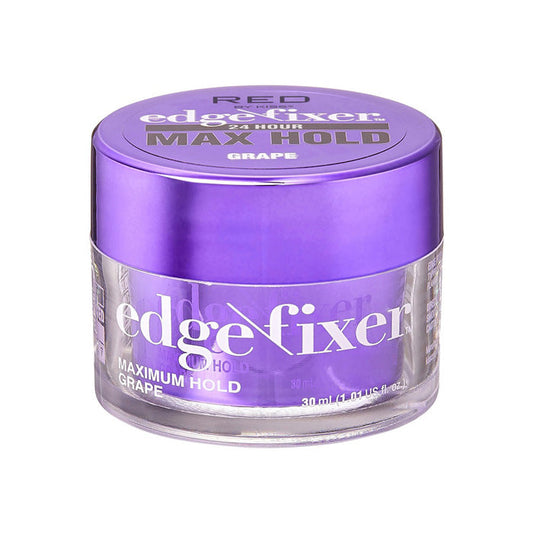 Red By Kiss Edge Fixer 24 Edge Control Max Hold Non-Flaxing Wax Gel - 1.01 Fl.Oz (30 ml)