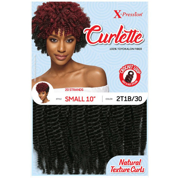 Outre X-Pression Curlette Crochet Loop Braid - SMALL 10"/20"