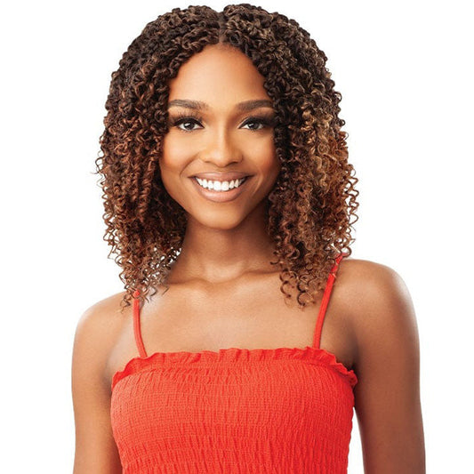 Outre X-Pression Twisted Up Pre-Looped Crochet Braids - BOHO PASSION SUMMER TWIST 10" 2X