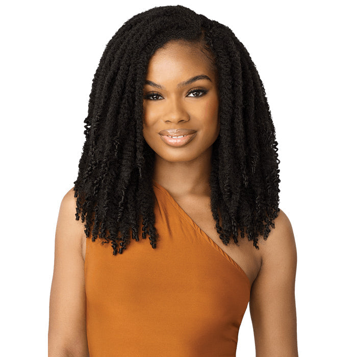 X-Pression Twisted Up Crochet Braids - SWICY AFRO TWIST 12" 3X by Outre