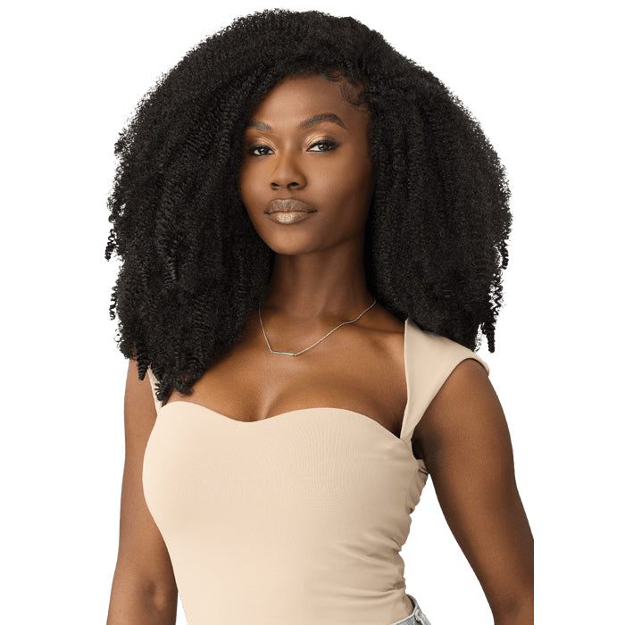 X-Pression Twisted Up Bulk Braids - TYPE 4 SPRINGY AFRO KINKY BULK 34" 3X by Outre