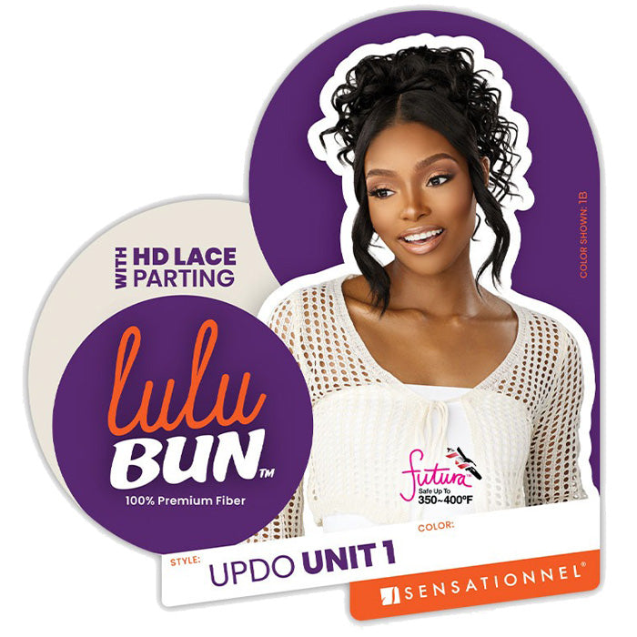 Sensationnel Lulu Bun HD Lace Parting Bang - UPDO UNIT 1