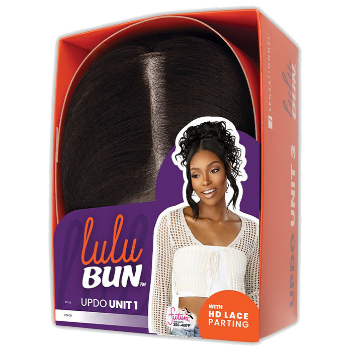 Sensationnel Lulu Bun HD Lace Parting Bang - UPDO UNIT 1
