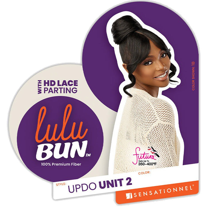 Sensationnel Lulu Bun HD Lace Parting Bang - UPDO UNIT 2