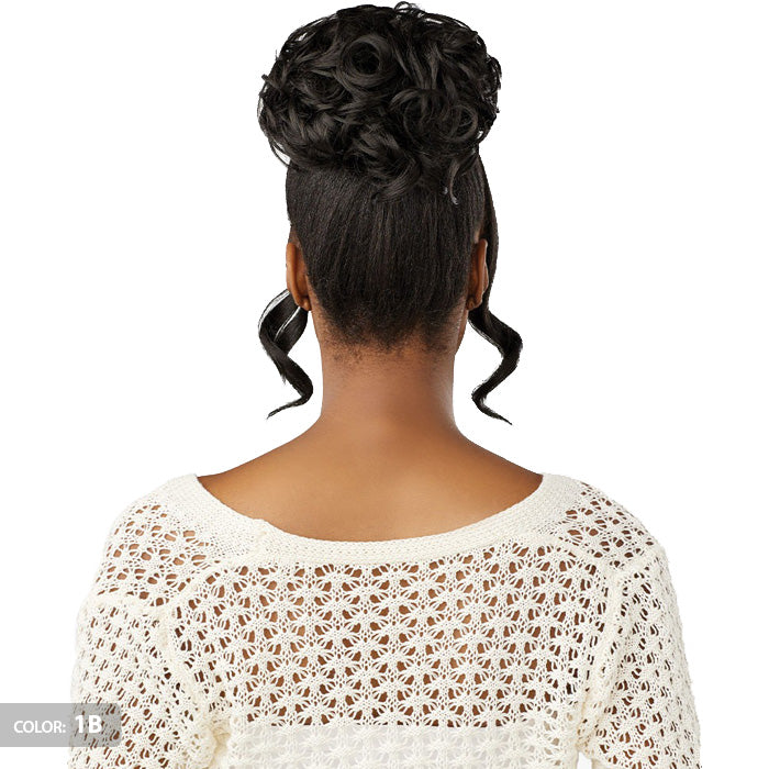 Sensationnel Lulu Bun HD Lace Parting Bang - UPDO UNIT 3