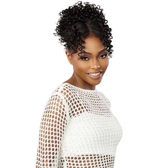 Sensationnel Lulu Bun HD Lace Parting Bang - UPDO UNIT 4
