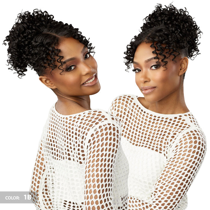 Sensationnel Lulu Bun HD Lace Parting Bang - UPDO UNIT 4