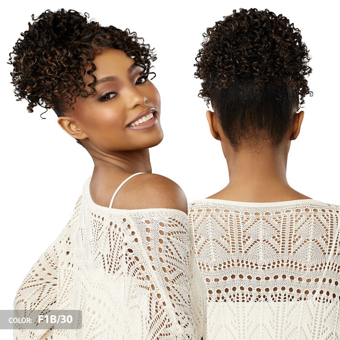 Sensationnel Lulu Bun HD Lace Parting Bang - UPDO UNIT 5