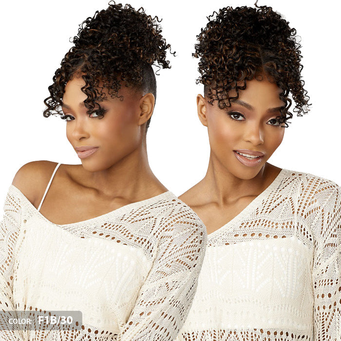 Sensationnel Lulu Bun HD Lace Parting Bang - UPDO UNIT 5