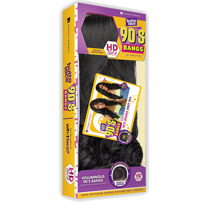 Sensationnel Butta Lace 90's Bangs Glueless HD Lace Front Wig - 90'S BANGS UNIT 903