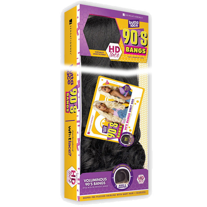 Sensationnel Butta Lace 90's Bangs Glueless HD Lace Front Wig - 90'S BANGS UNIT 905