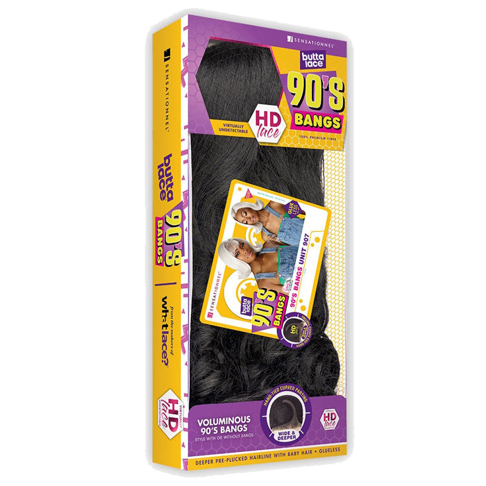 Sensationnel Butta Lace 90's Bangs Glueless HD Lace Front Wig - 90's BANGS UNIT 907
