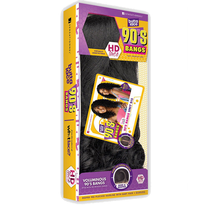 Sensationnel Butta Lace 90's Bangs Glueless HD Lace Front Wig - 90'S BANGS UNIT 915