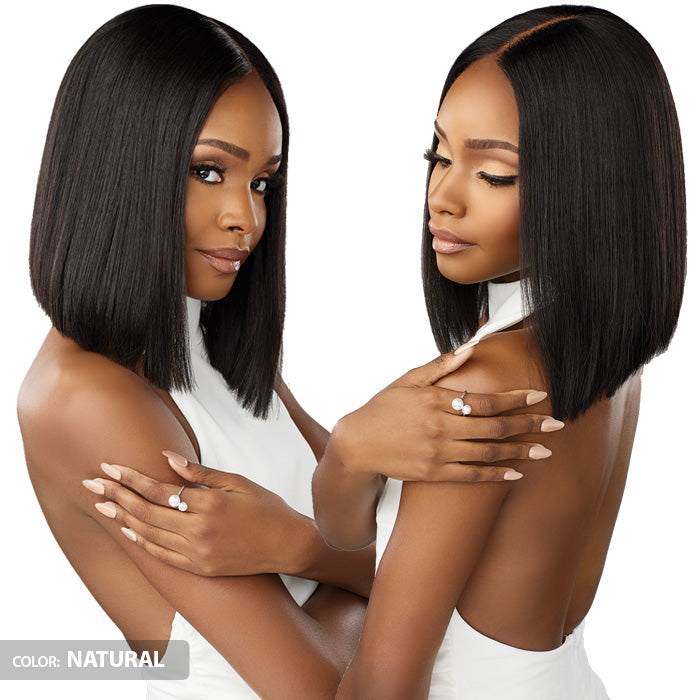 Sensationnel Pearlish 15A 100% Virgin Remy Hair 2x6 HD Lace Front Wig - CLASSIC BOB 12"- Bleached Knots