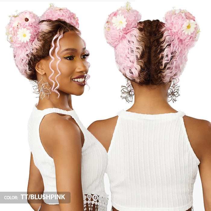 Sensationnel Shear Muse Festi-Gal Glueless HD Lace Front Wig - BUBBLE GAL