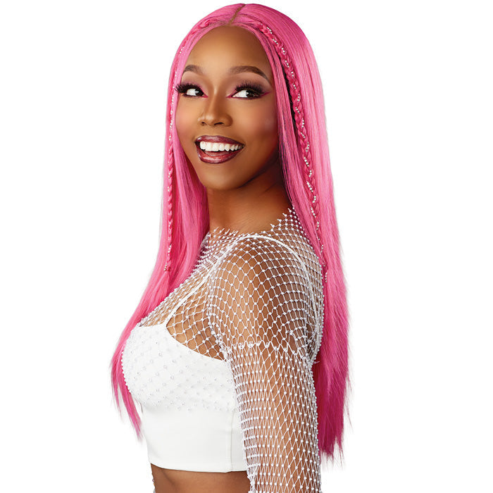 Sensationnel Shear Muse Festi-Gal Glueless Y-Part HD Lace Front Wig - DIAMOND GAL