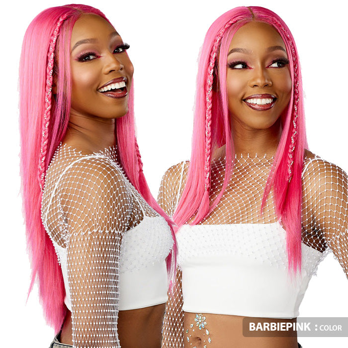 Sensationnel Shear Muse Festi-Gal Glueless Y-Part HD Lace Front Wig - DIAMOND GAL