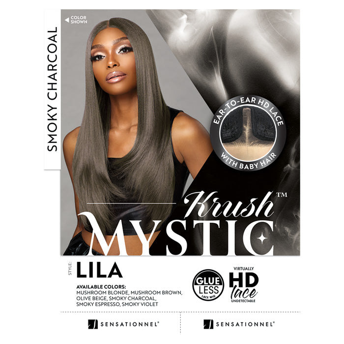 Sensationnel Shear Muse Mystic Krush Glueless HD Lace Front Wig - LILA